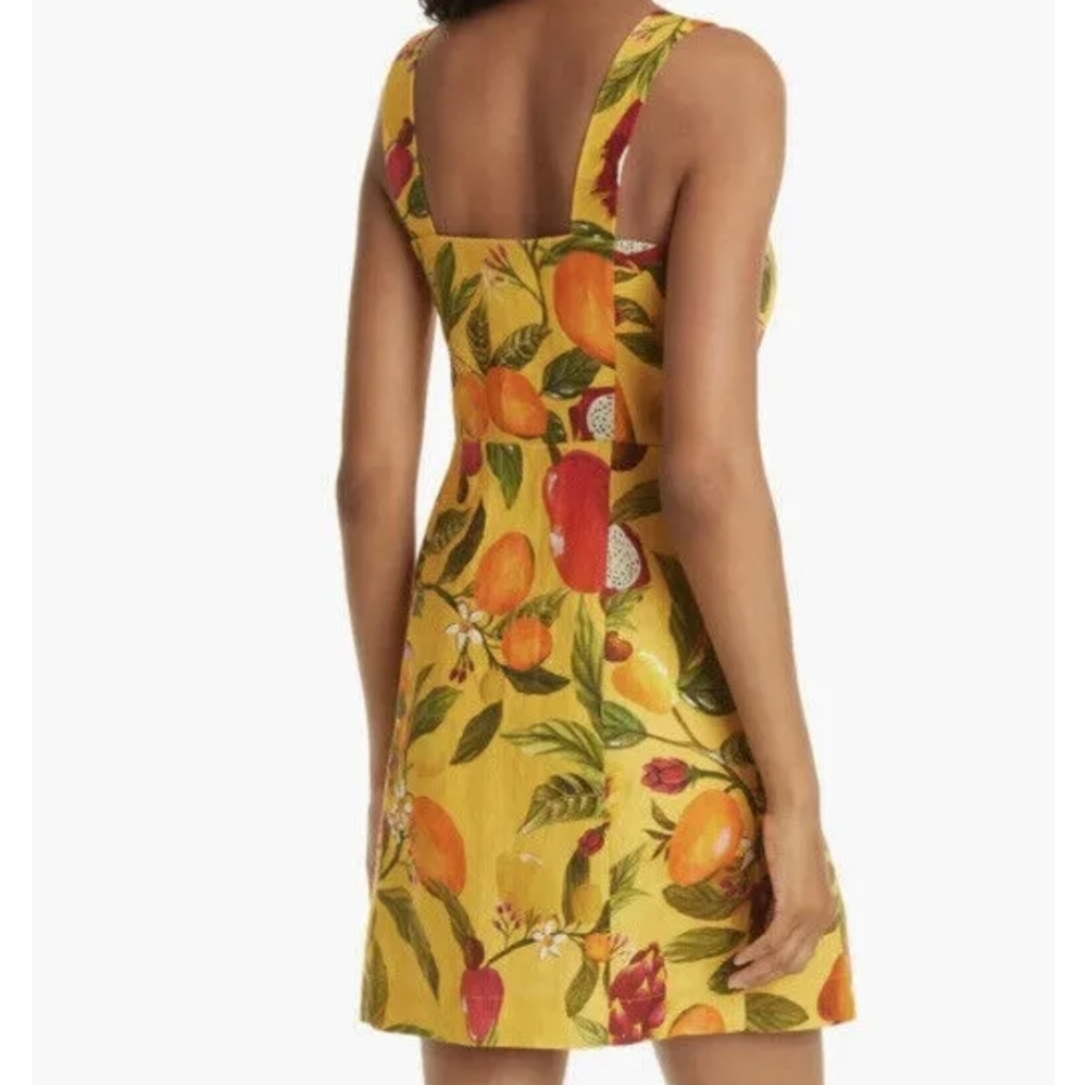 NWOT Farm Rio linen dress size M